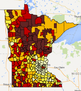 MREA Household Income Map